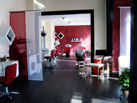 Blick in den Salon